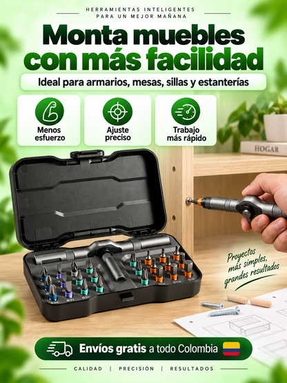 Destornillador Ratchet Trinquete 24 en 1
