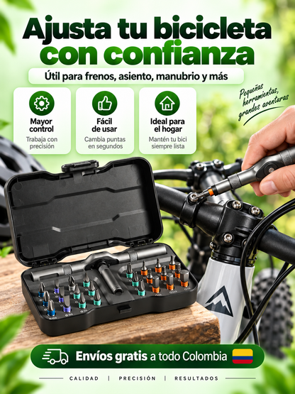 Destornillador Ratchet Trinquete 24 en 1