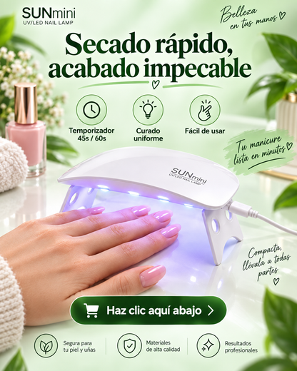 Lámpara Portátil UV/LED Uñas