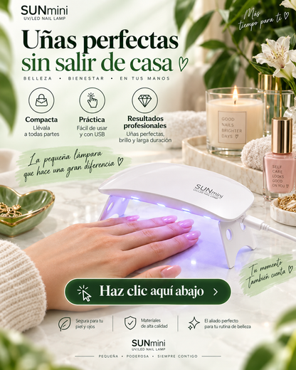 Lámpara Portátil UV/LED Uñas