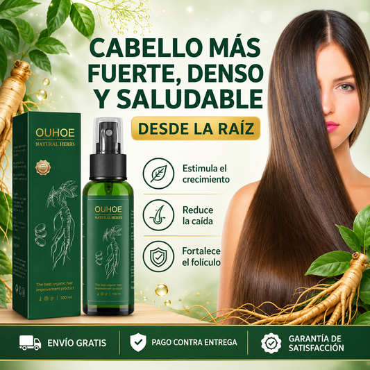 OUHOE tonico crecimiento capilar