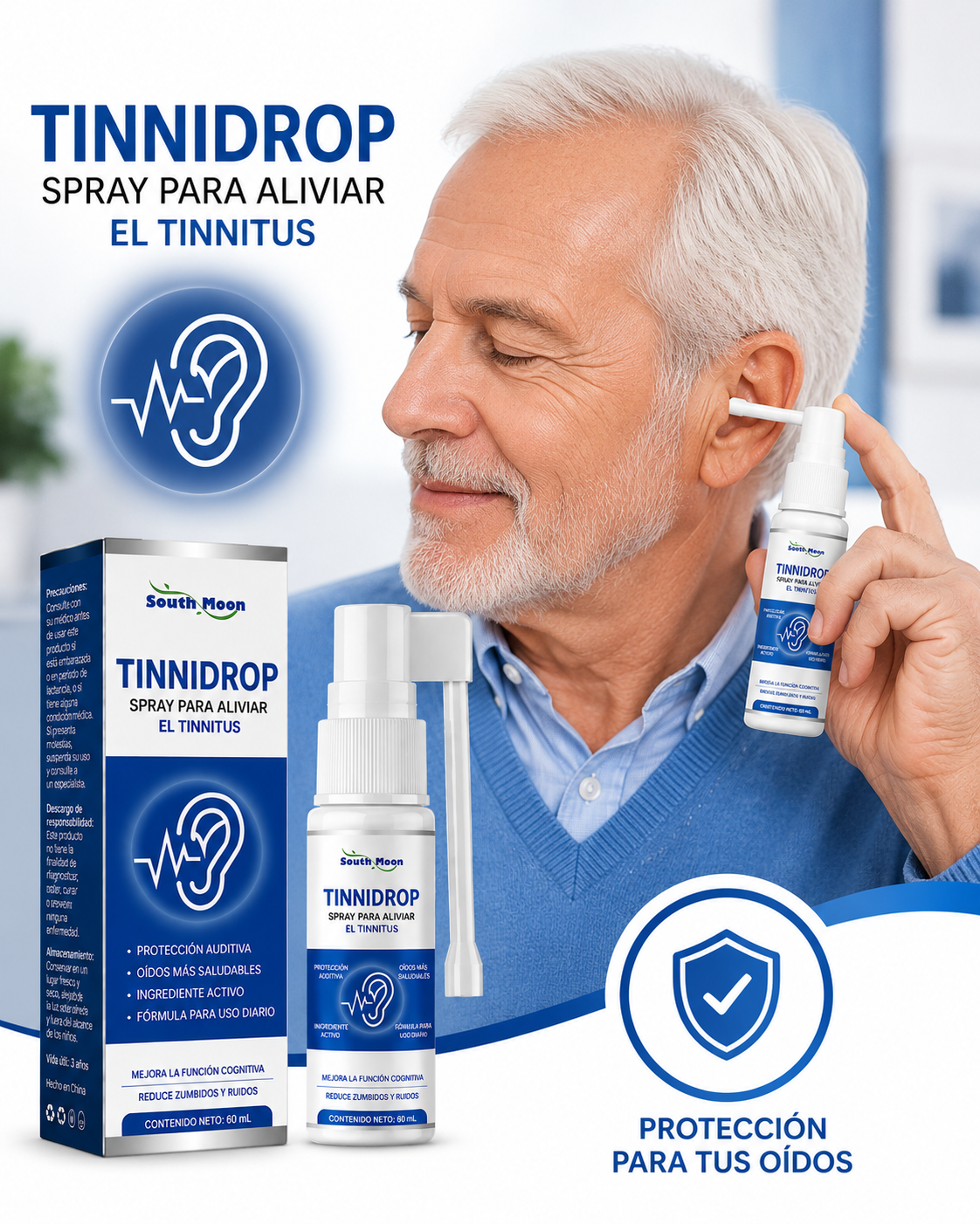TINNIDROP SPRAY LIMPIA OIDO Dropi Cup
